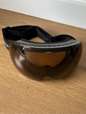 Electric EG3 Frameless Ski Snowboard Goggles Black Bronze Lens